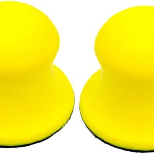 Hand Grinding Polishing Pad 3 Inch Sanding Discs Holder Pu Backing Sandpaper Pad for Sander 2pack